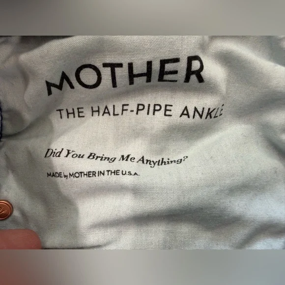 Mother Superior The Half-Pipe Ankle in Did You Bring Me Anything Sz 29 - Picture 12 of 13